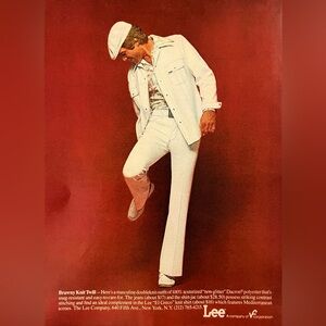 Lee | Vintage 1970s Magazine Advertisement